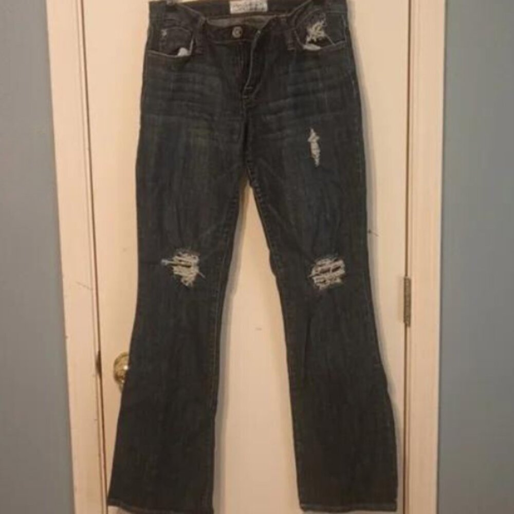 Vintage Baby Phat Distressed Bootcut Jeans